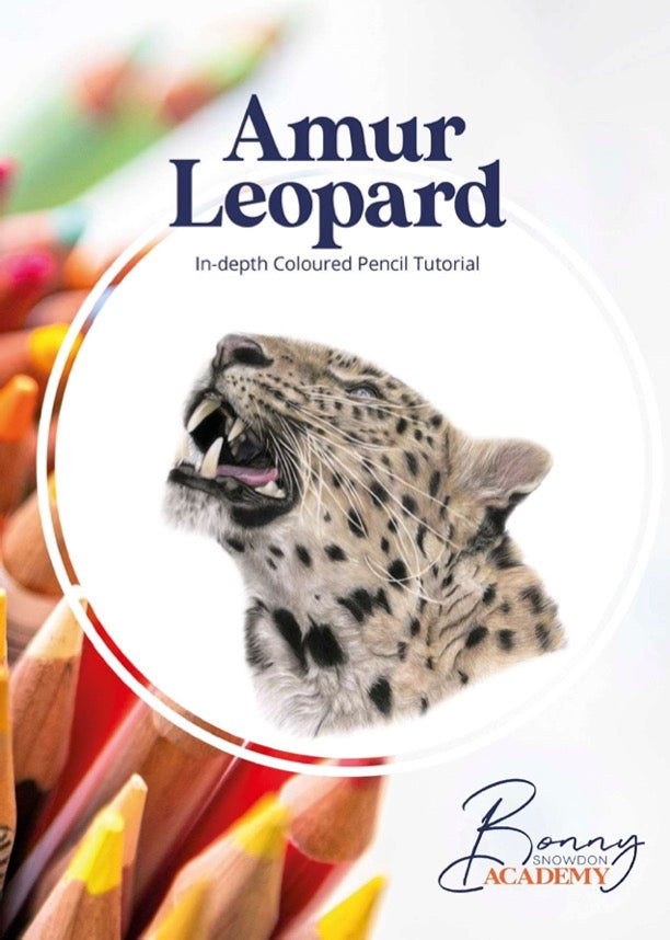 Amur Leopard Step by Step Tutorial - PDF Download